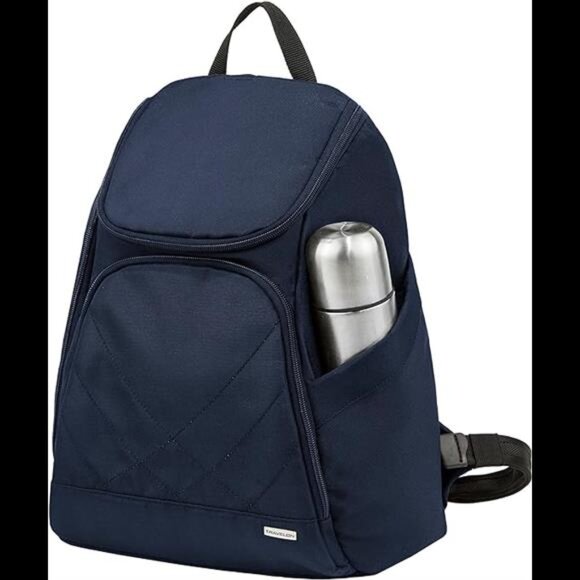 Anti-Theft Classic Backpack, Midnight, One Size